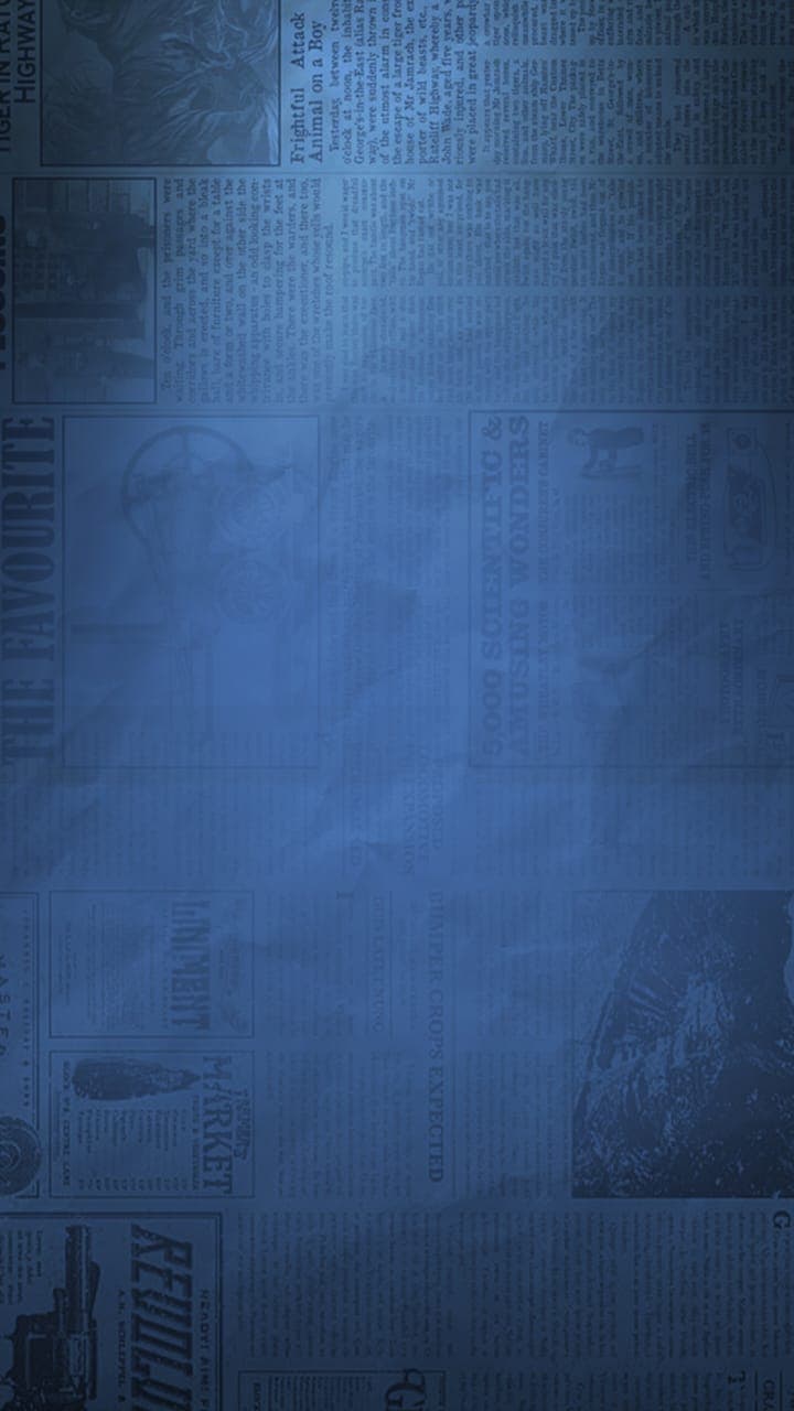 Textura de periódico azul